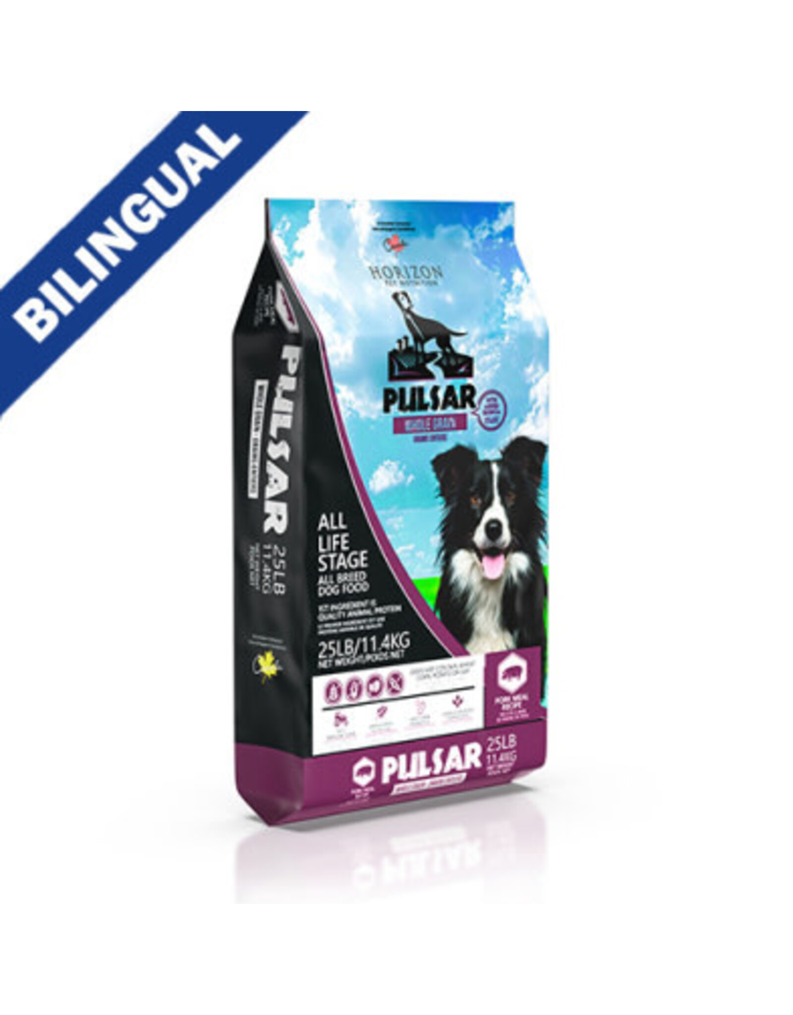 horizon Horizon Pulsar Porc Grains Entiers 25lbs