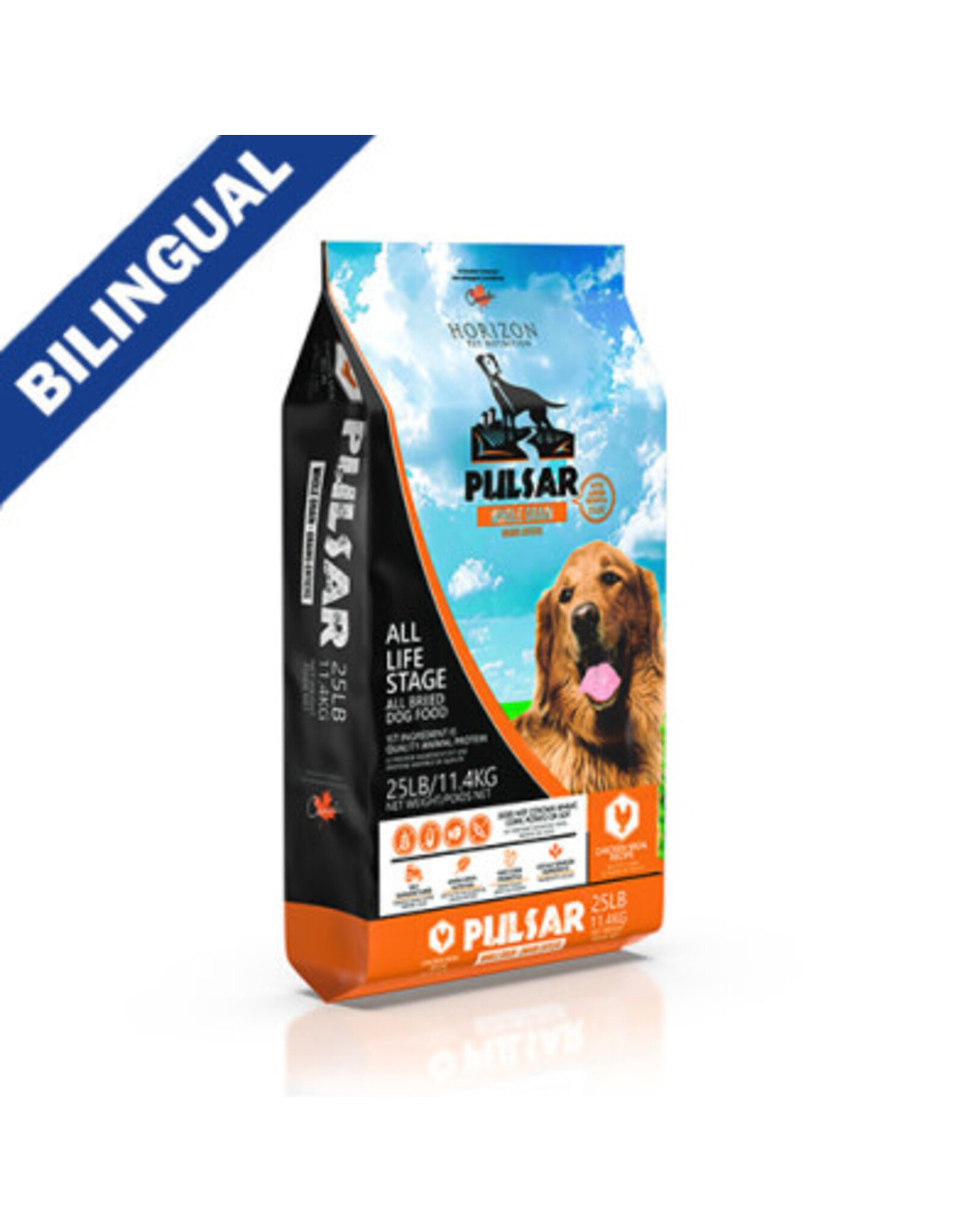 horizon Horizon Pulsar Poulet Grains Entiers 25lbs