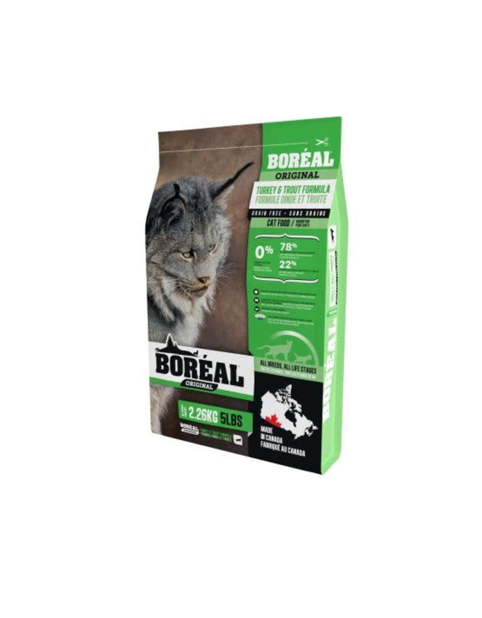 Boréal Boréal Original Dinde et Truite 5.44kg (Chat)