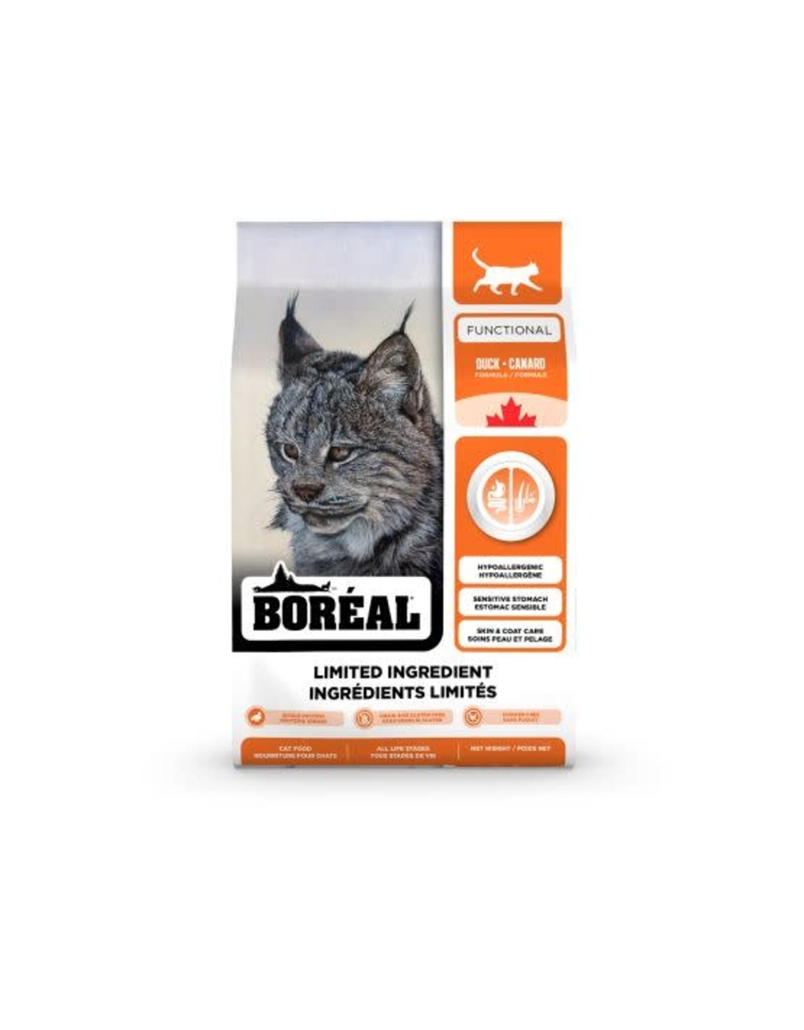 Boréal Boréal Fonctional Ingrédients limités Canard 1.8kg  (Chat)