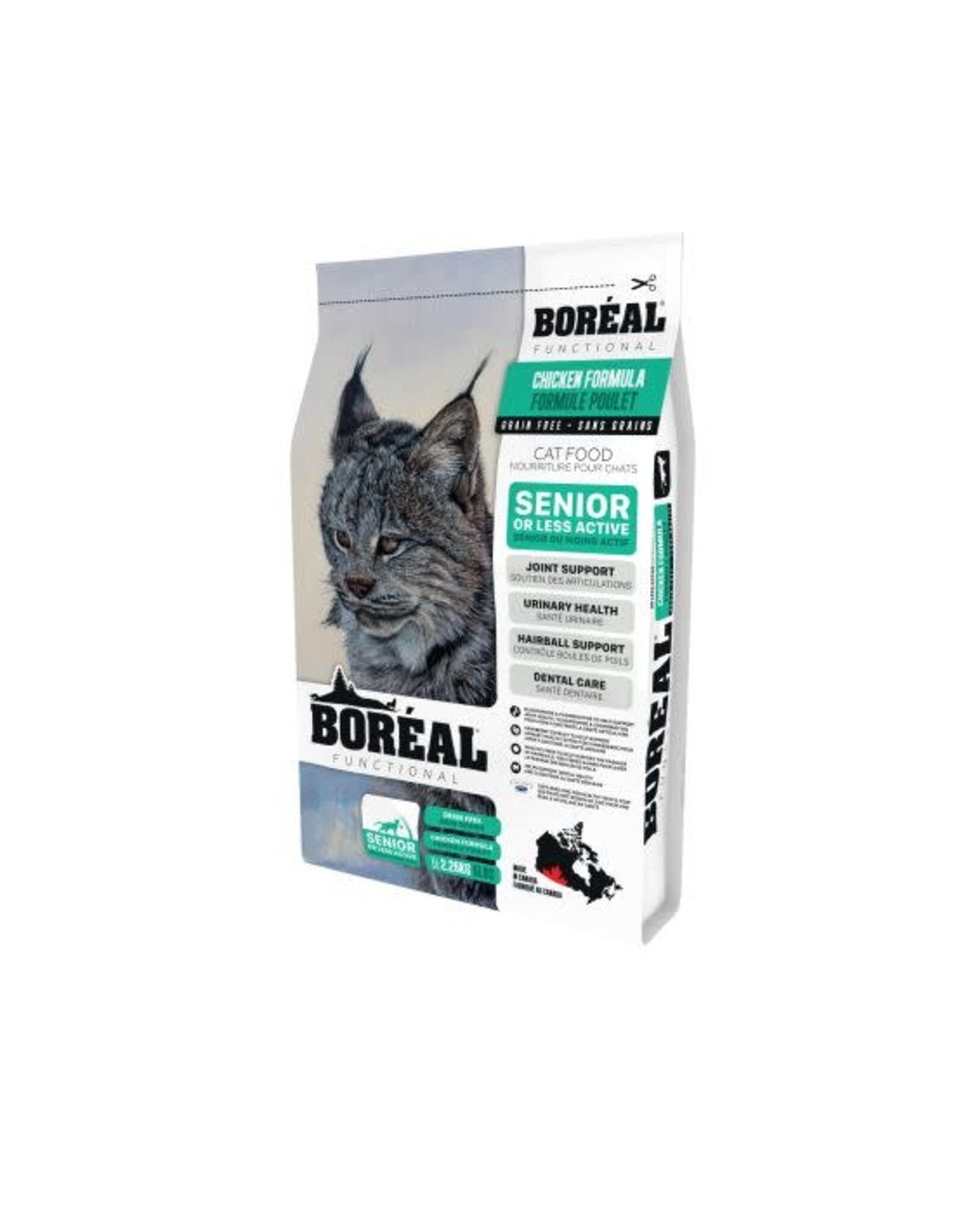 Boréal Boréal Fonctional Senior & Moins Actif Poulet 5.44kg (Chat)