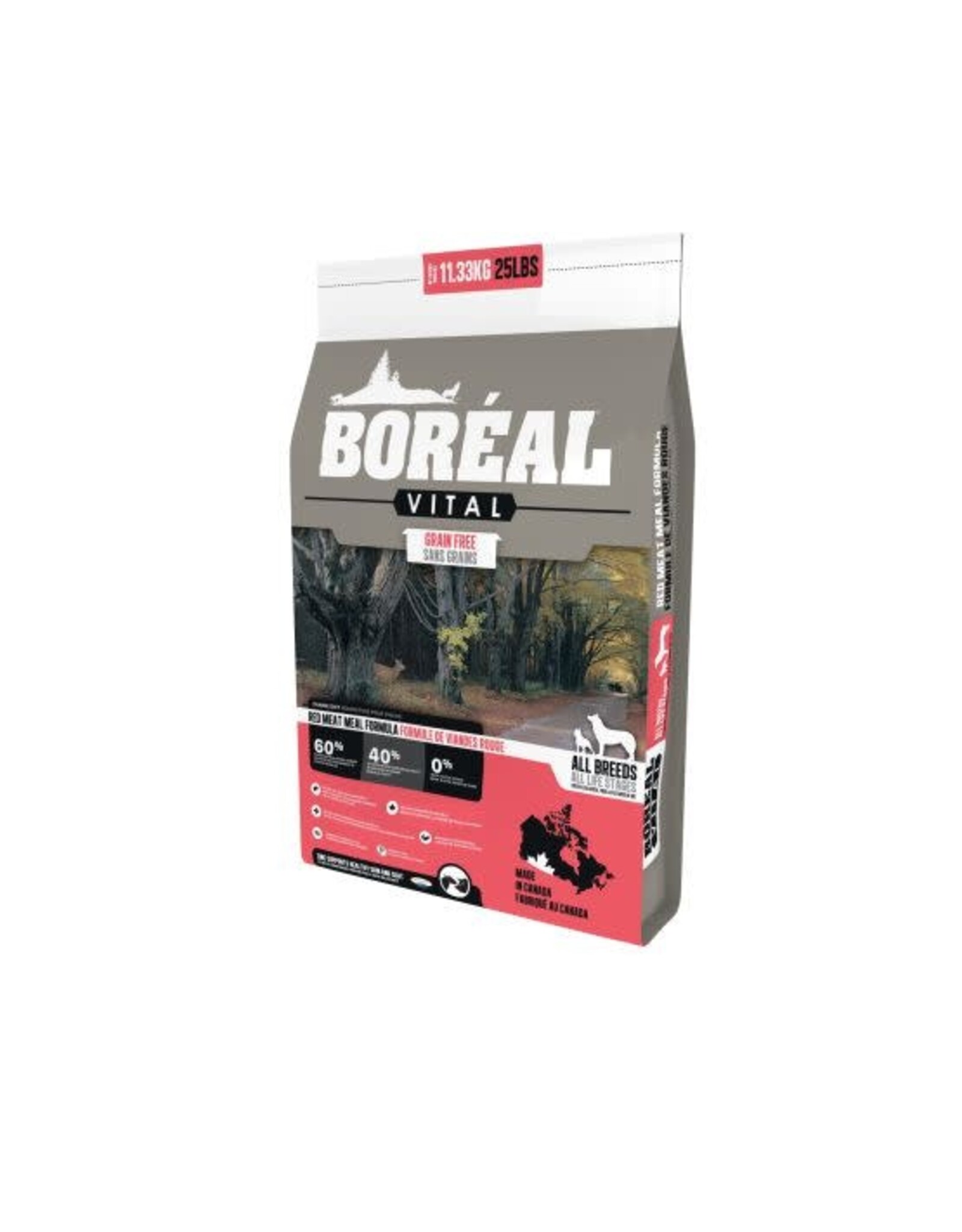Boréal Boréal Vital Viandes Rouge 11.33kg