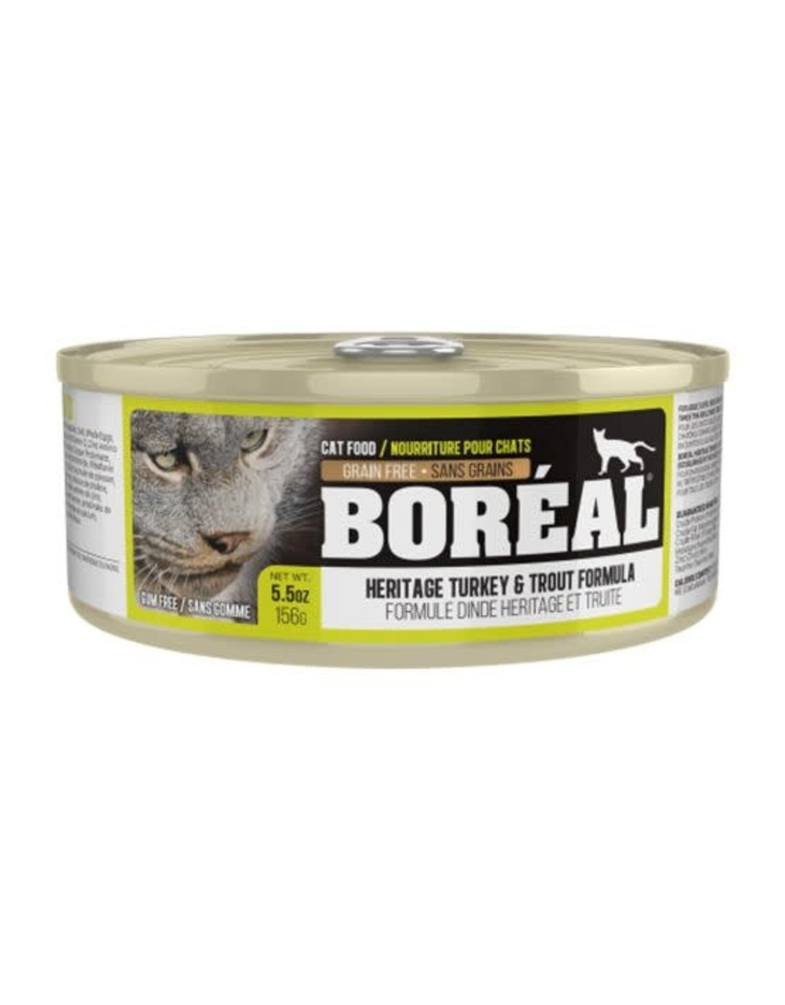Boréal Boréal Conserve Dinde Héritage et Truite 156g (Chat)