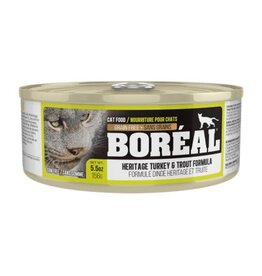 Boréal Boréal Conserve Dinde Héritage et Truite 156g (Chat)