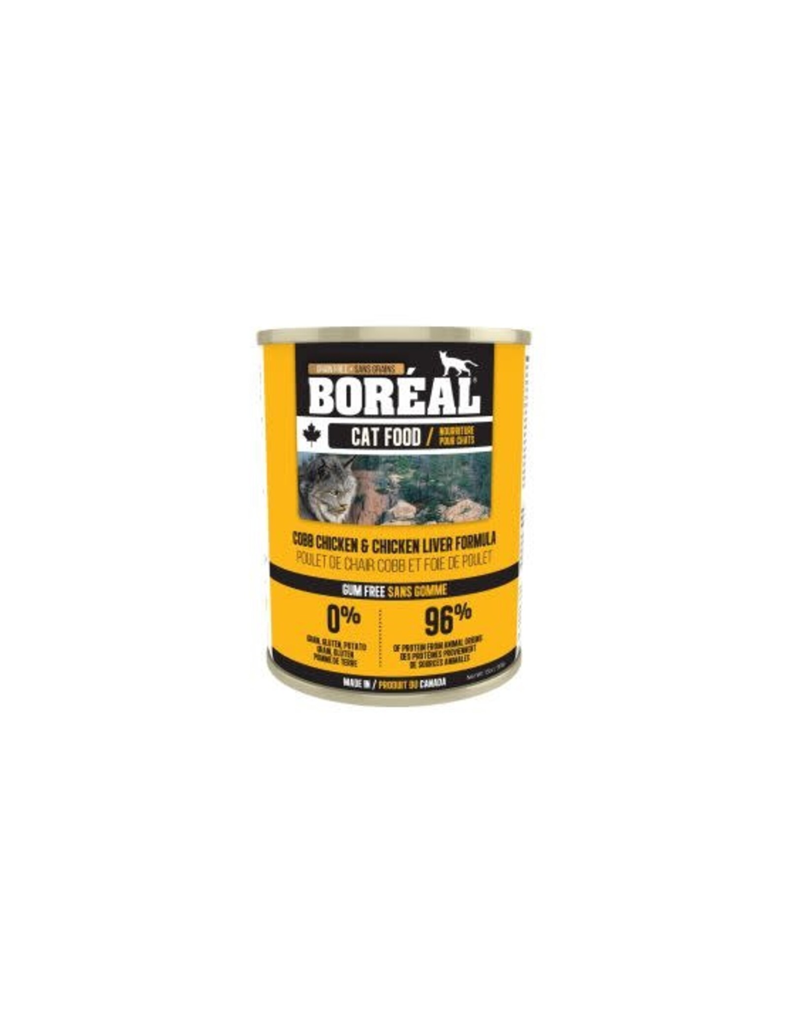 Boréal Boréal Conserve Poulet de Chair Cobb et Foie de Poulet 369g (Chat)