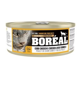 Boréal Boréal Conserve Poulet de Chair Cobb et Foie de Poulet 156g (Chat)