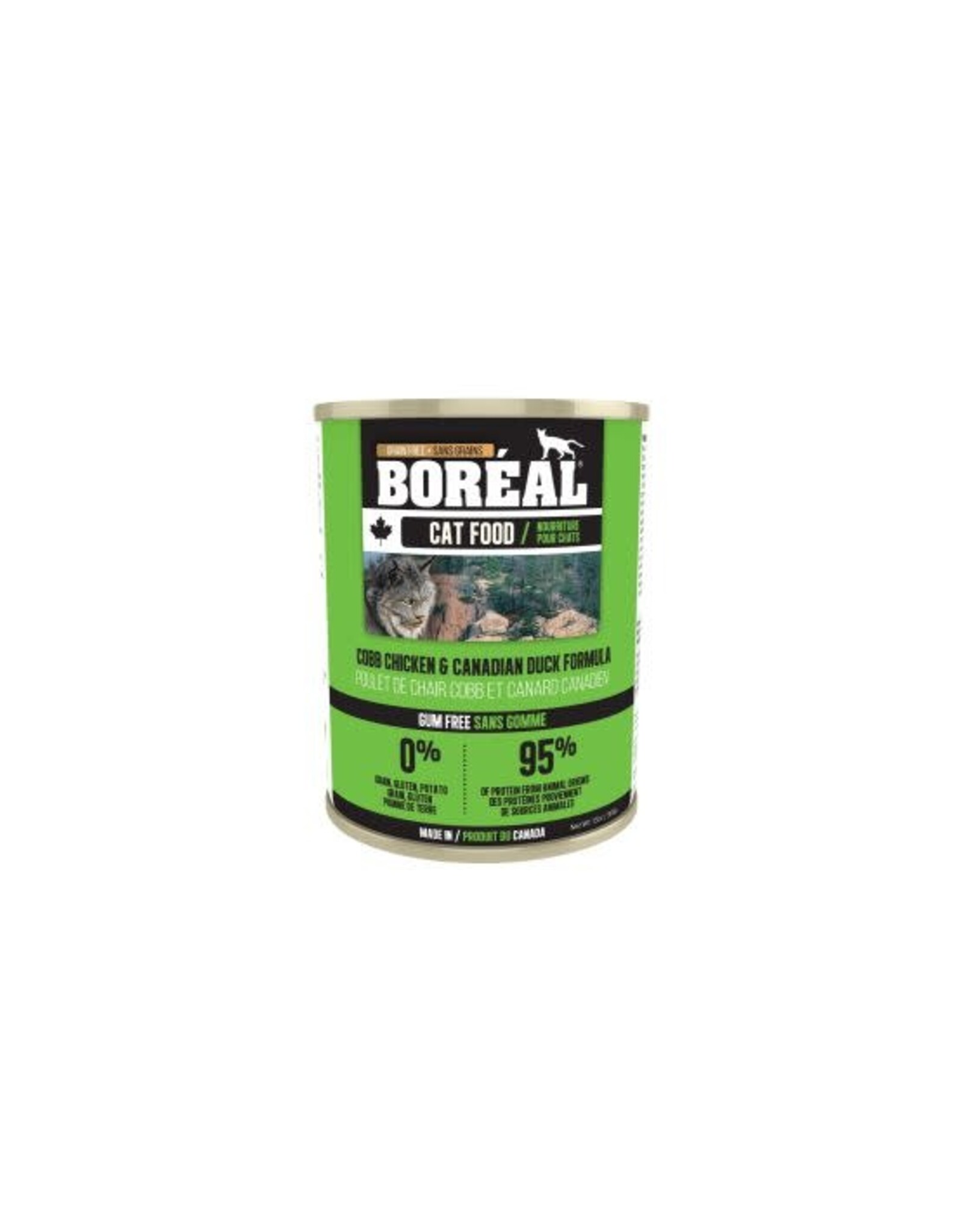 Boréal Boréal Conserve Poulet de Chair Cobb et Canard Canadien 369g (Chat)