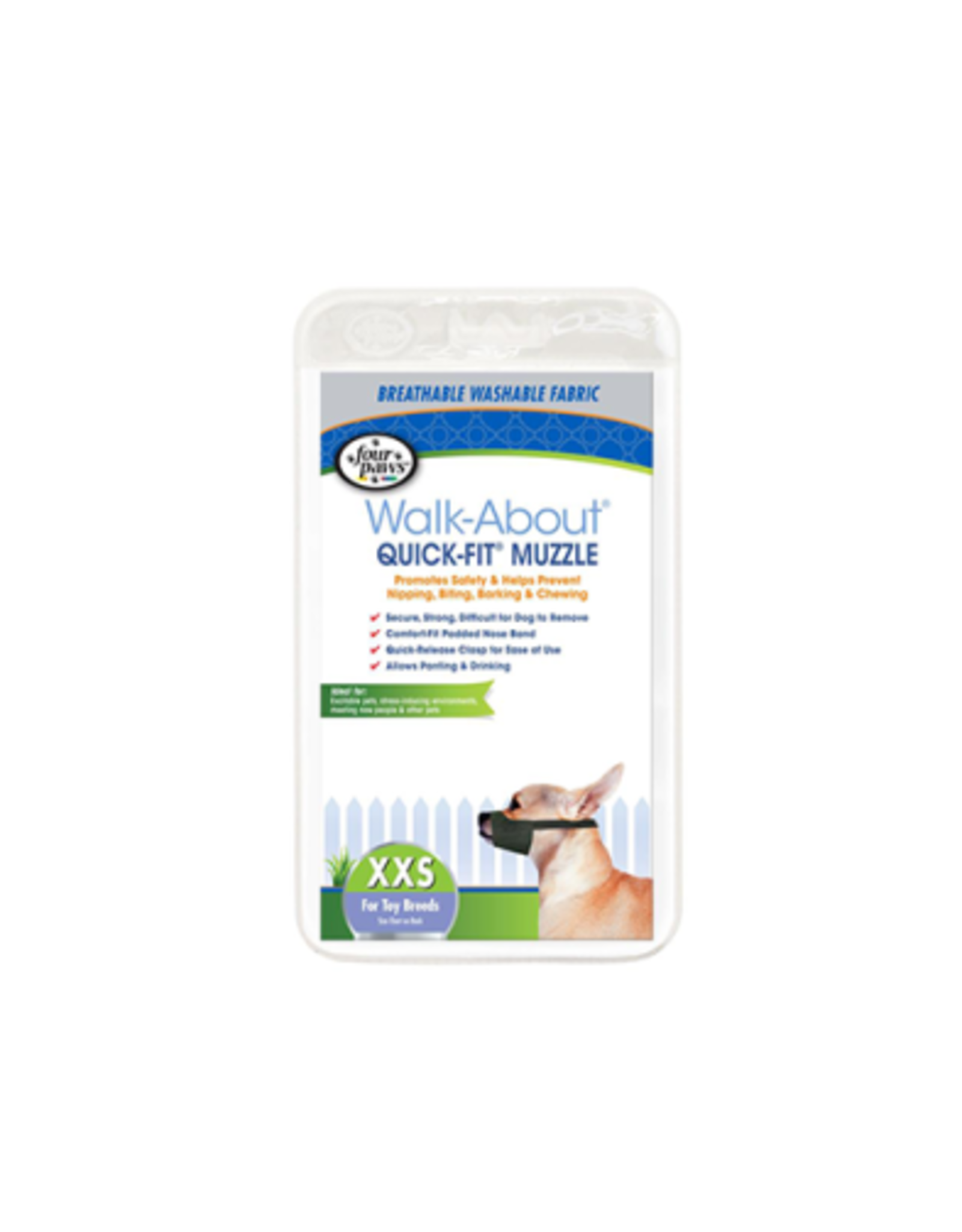 Four Paws Pet Products Four Paws Muselière quick fit XXS