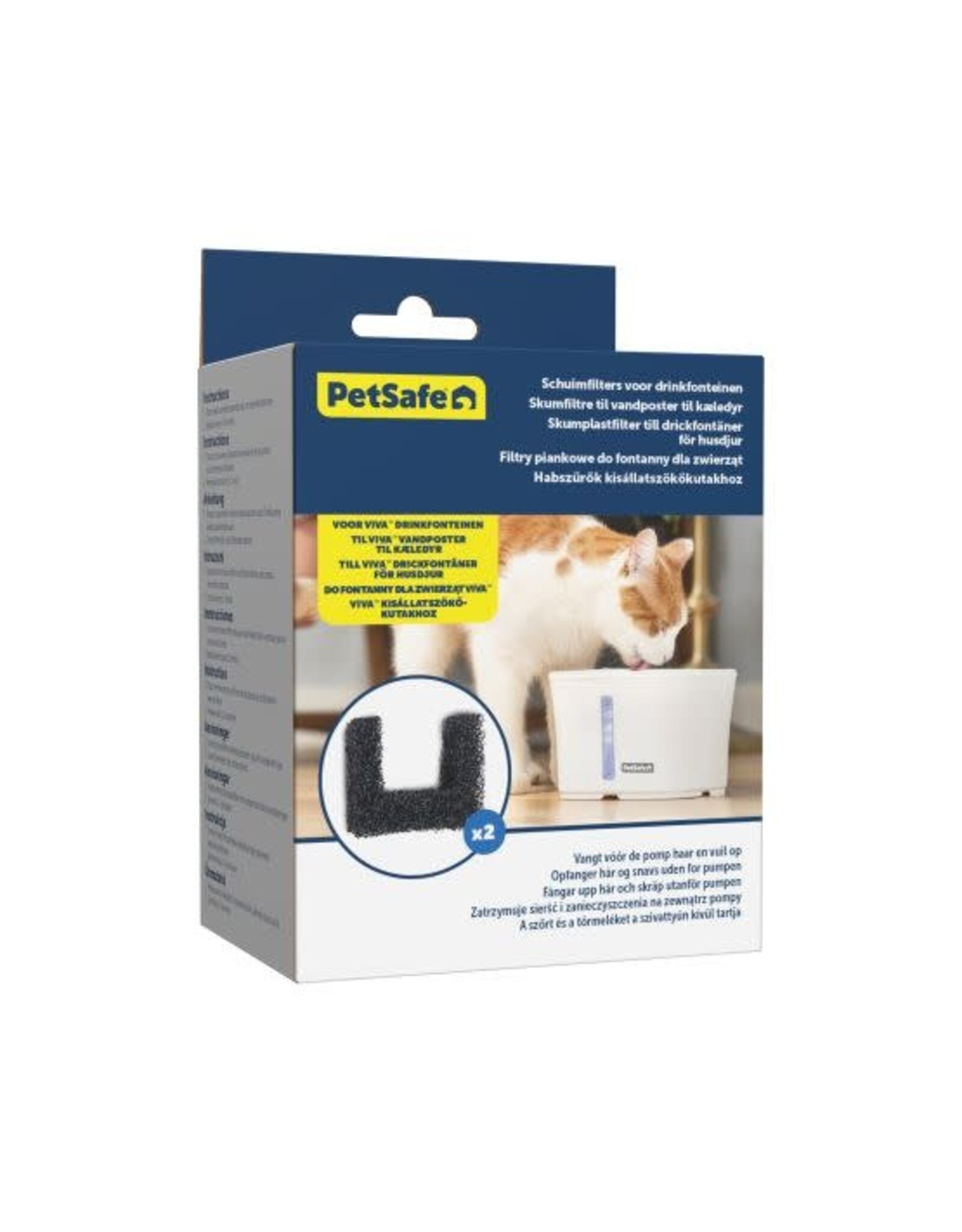 PETSAFE Petsafe FILTRES Mousse pour Fontaine Viva (2unités)