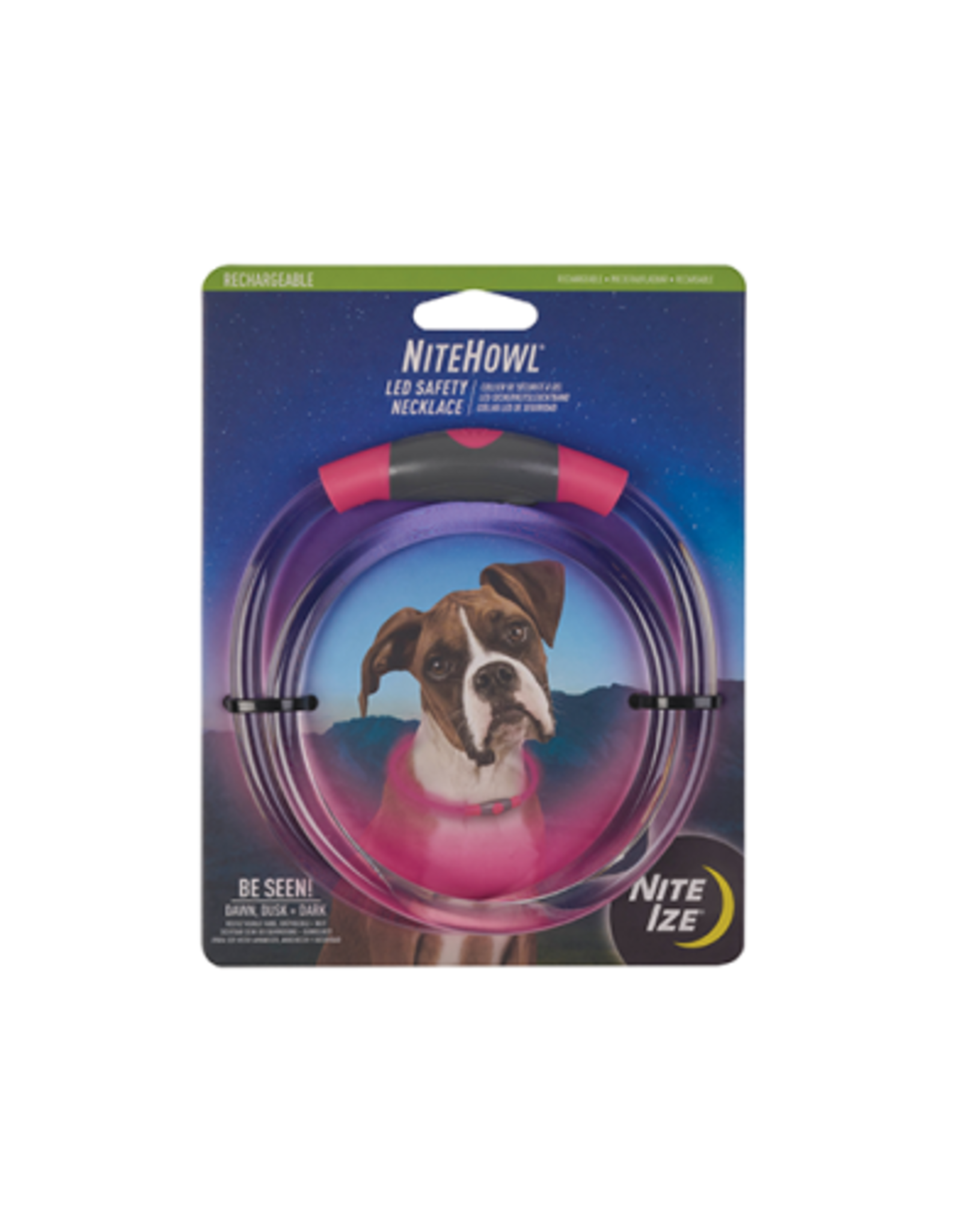 Nite Ize *DISC* Nite Ize nitehowl led collier Rose