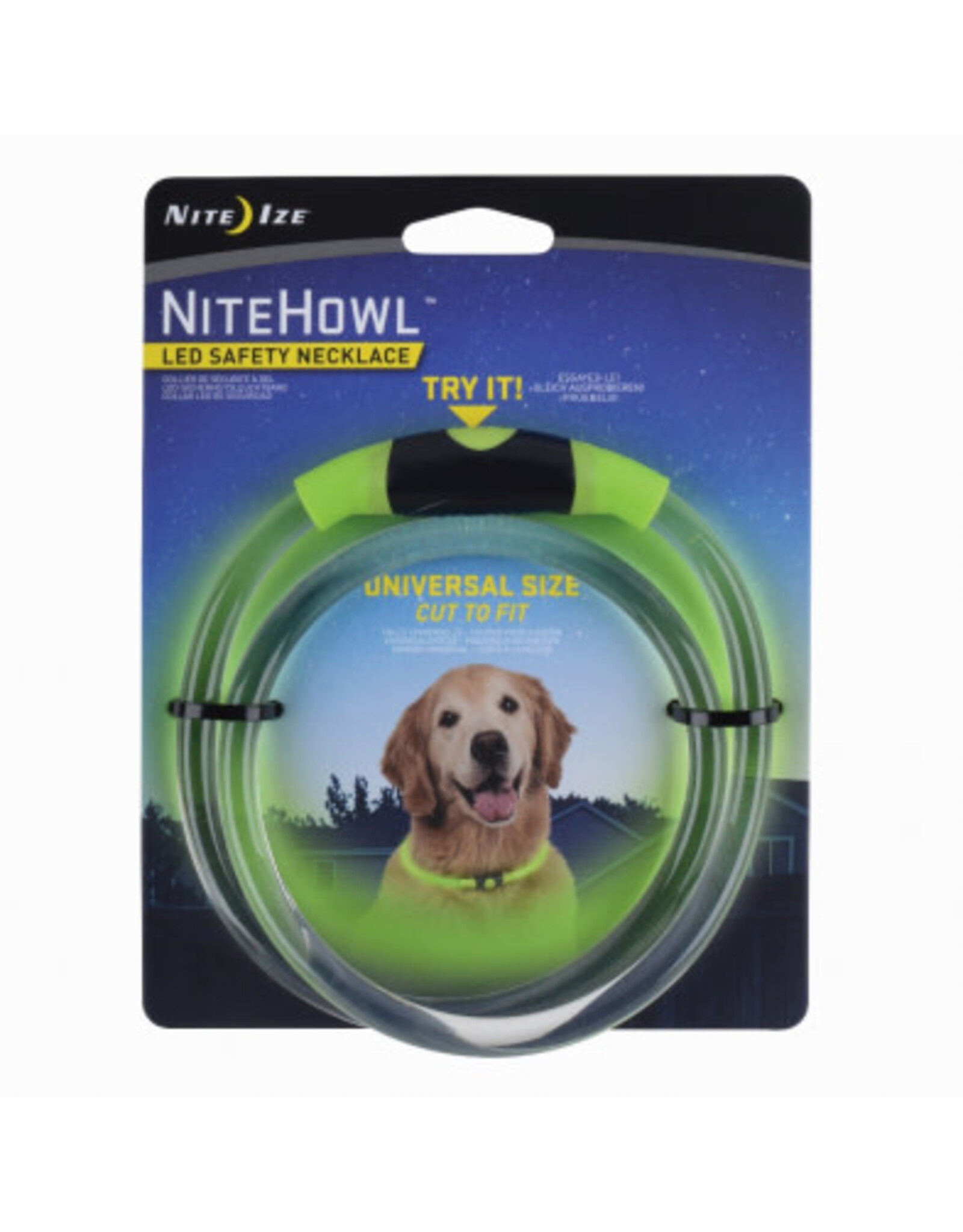 Nite Ize *DISC* Nite Ize nitehowl led collier Vert