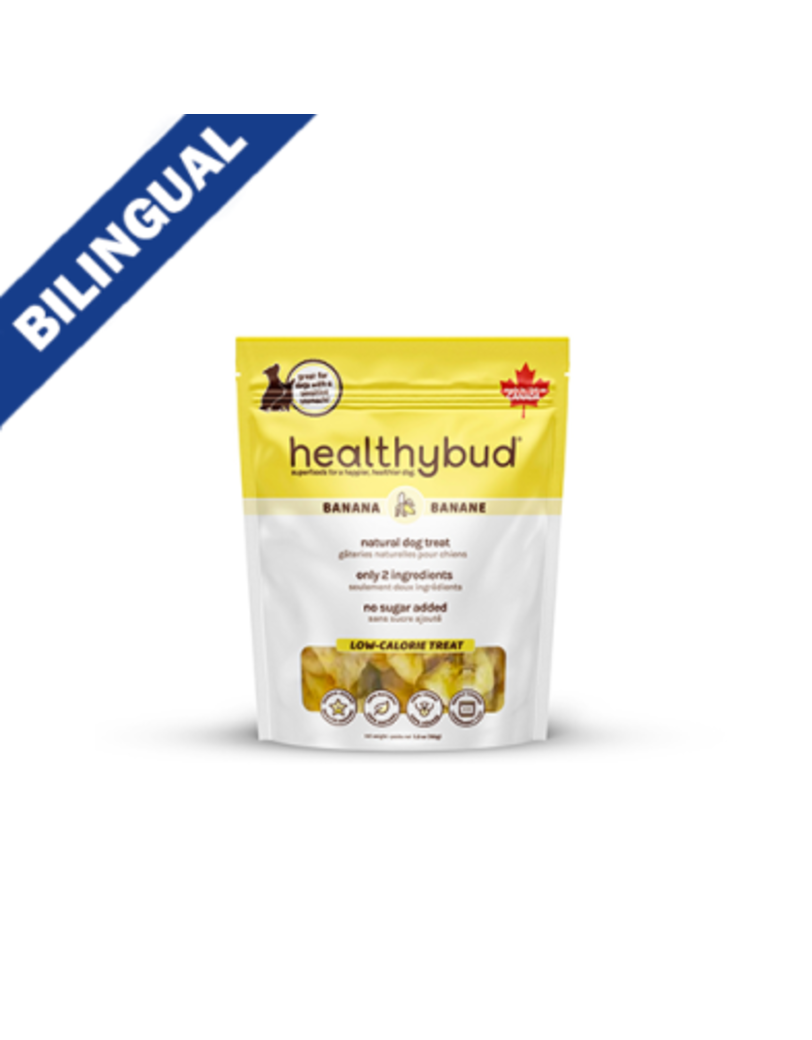 Healthybud Healthybud  chip de banane 150gr