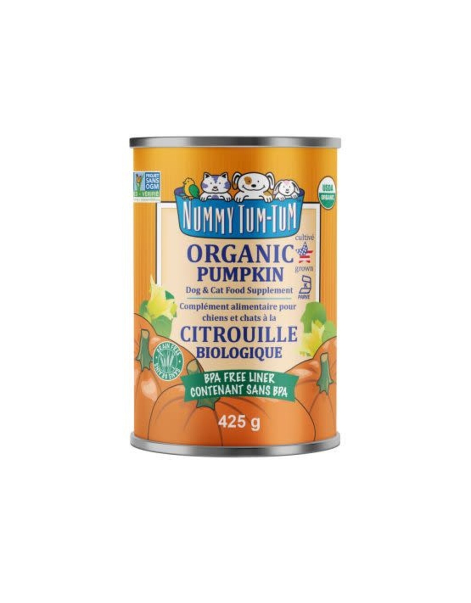 Nummy Tum-Tum Citrouille 425g.
