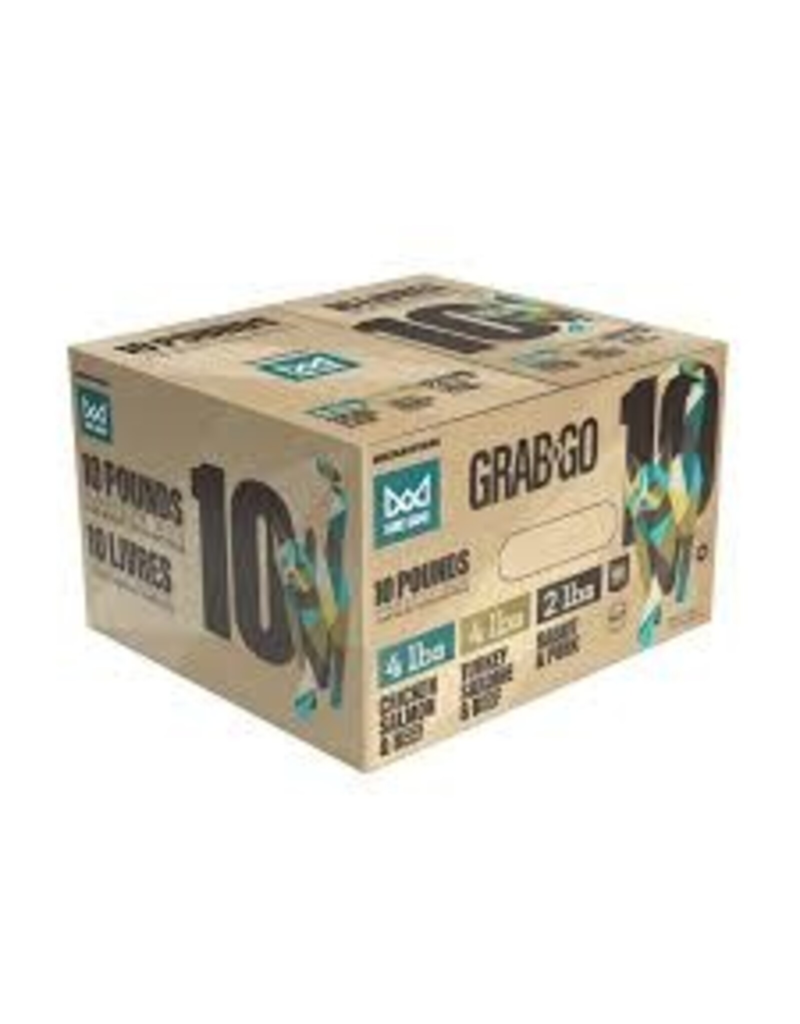 Big Country Raw Big Country Raw Grab N Go Fare Game 10lb (chat)