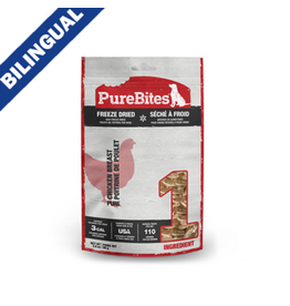 pure bites Purebites Gâteries poitrine Poulet 85g