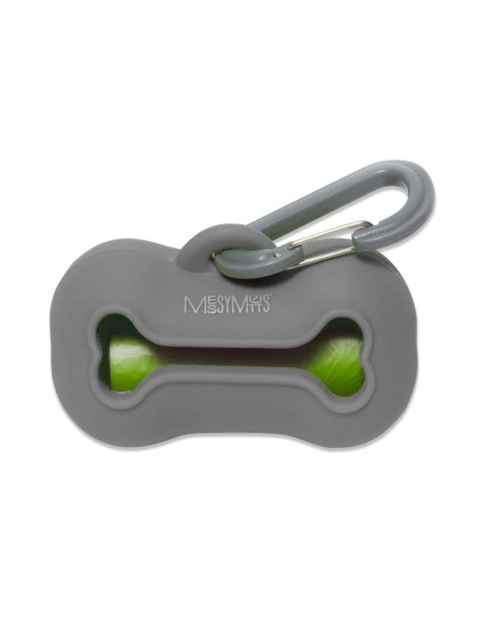 Messy Mutts Messy Mutts Distributeur sacs de ramassage en silicone gris