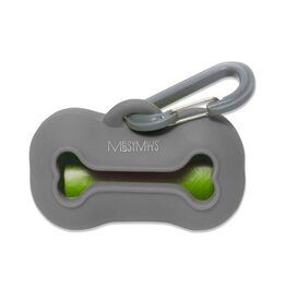 Messy Mutts Messy Mutts Distributeur sacs de ramassage en silicone gris