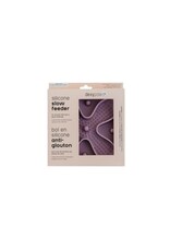 Dexypaws Dexypaws Tapis de léchage silicone cache-cache cercle Rose