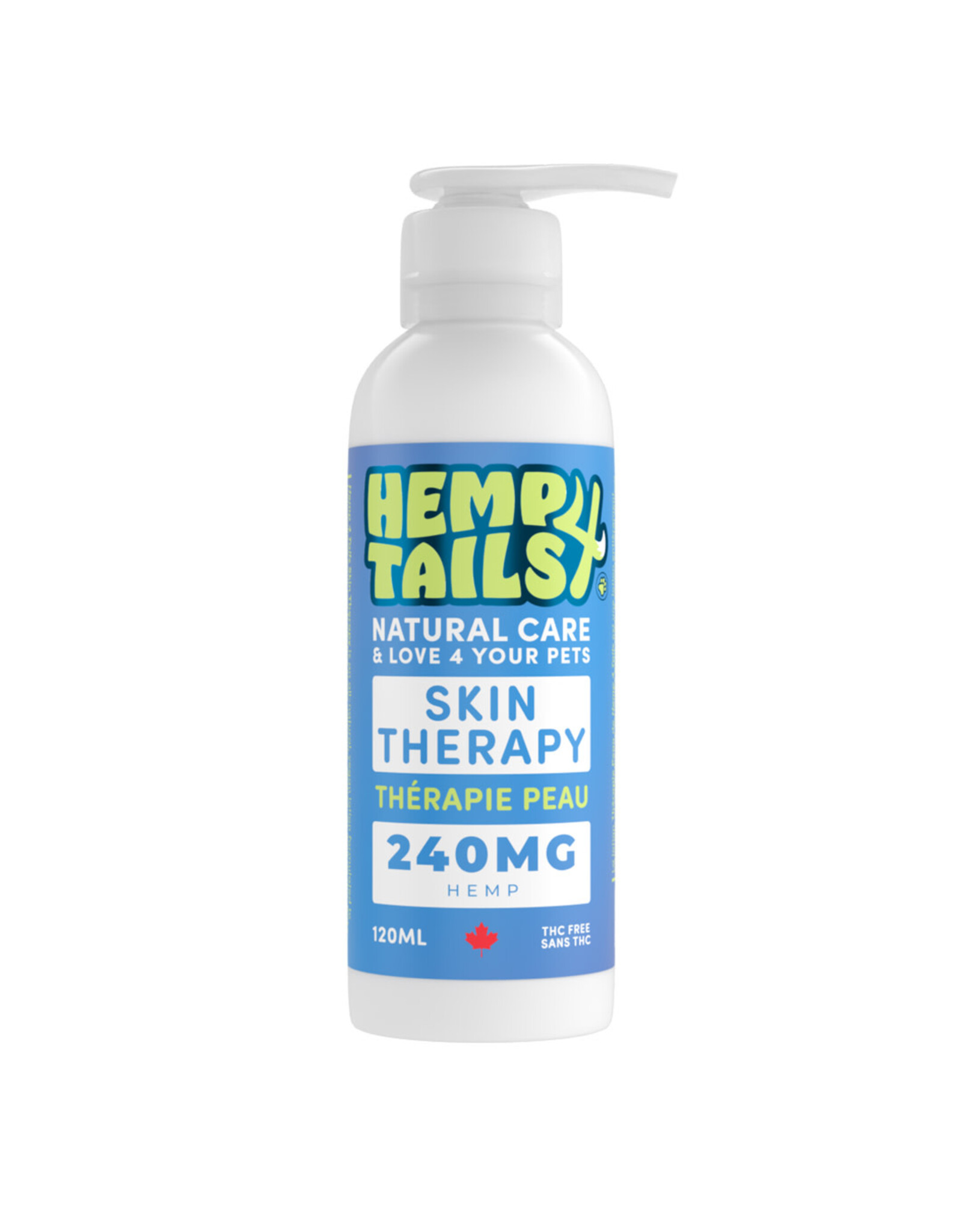 Hemp 4 Tails Hemp 4 Tails Crème pour la peau (240mg) 120ML
