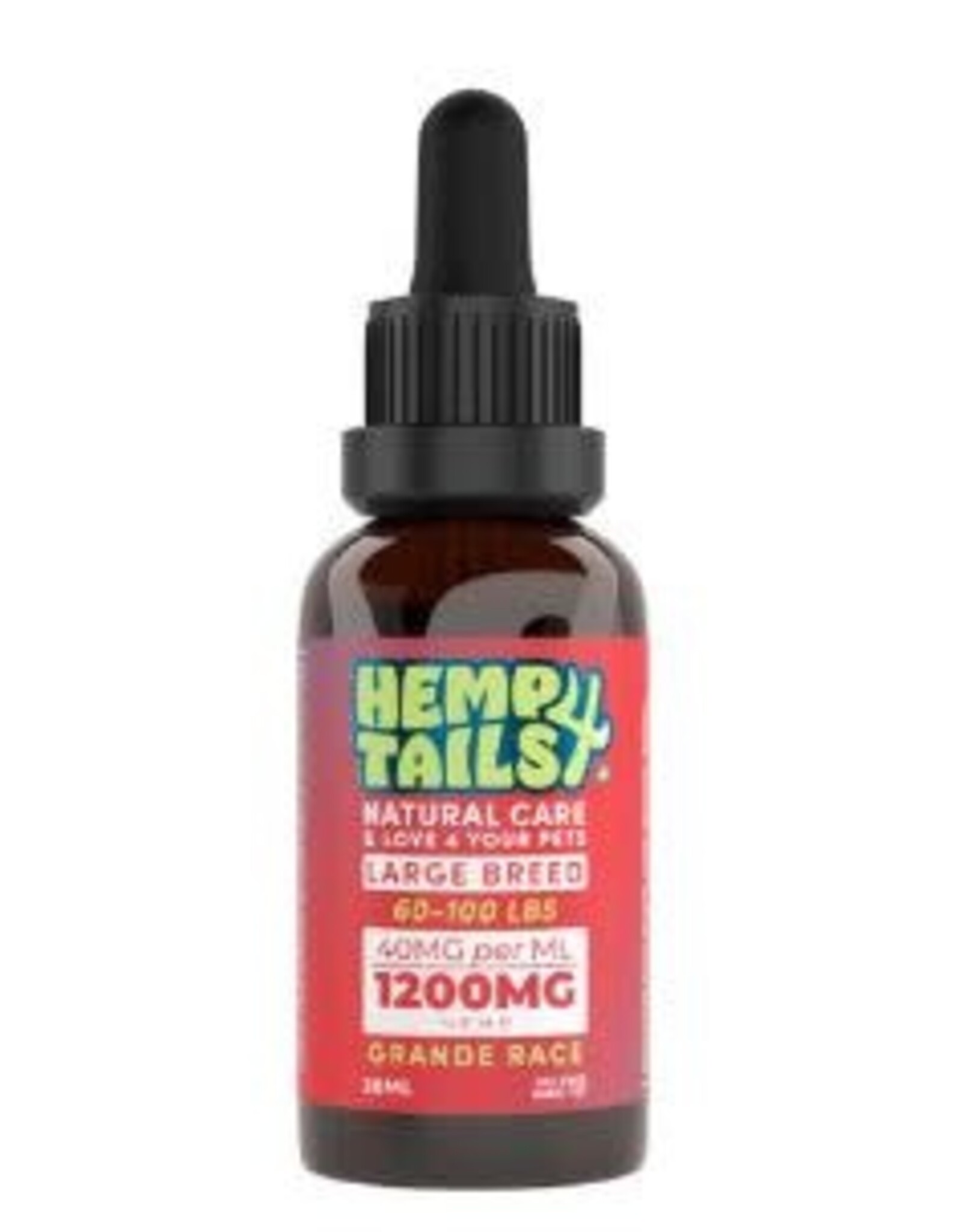 Hemp 4 Tails Hemp 4 Tails Huile chanvre grande race  (1200mg) 30ML