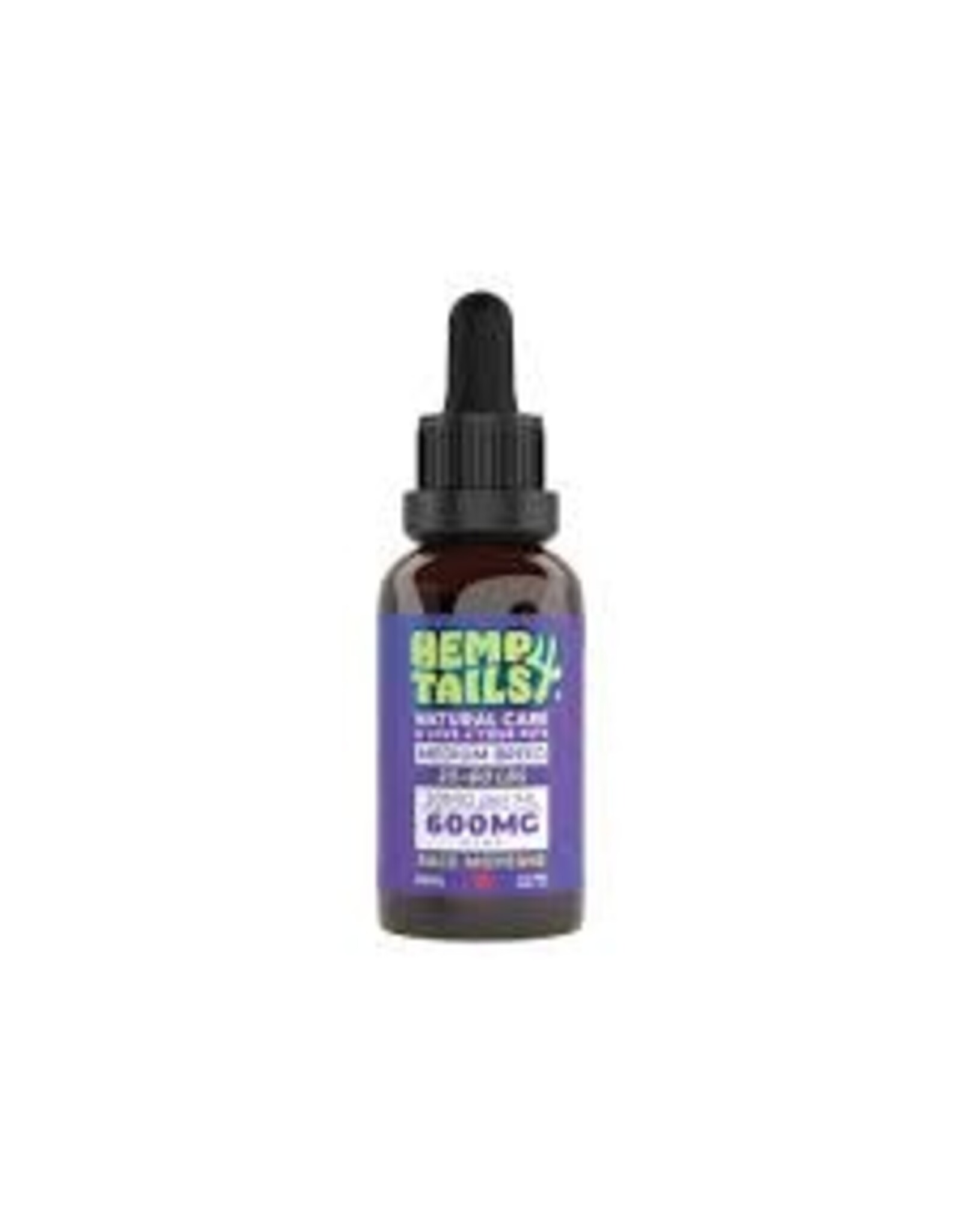 Hemp 4 Tails Hemp 4 Tails Huile chanvre moyenne race  (600mg) 30ML