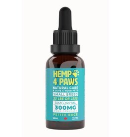 Hemp 4 Tails Hemp 4 Tails Huile chanvre petite race (300mg) 30ML