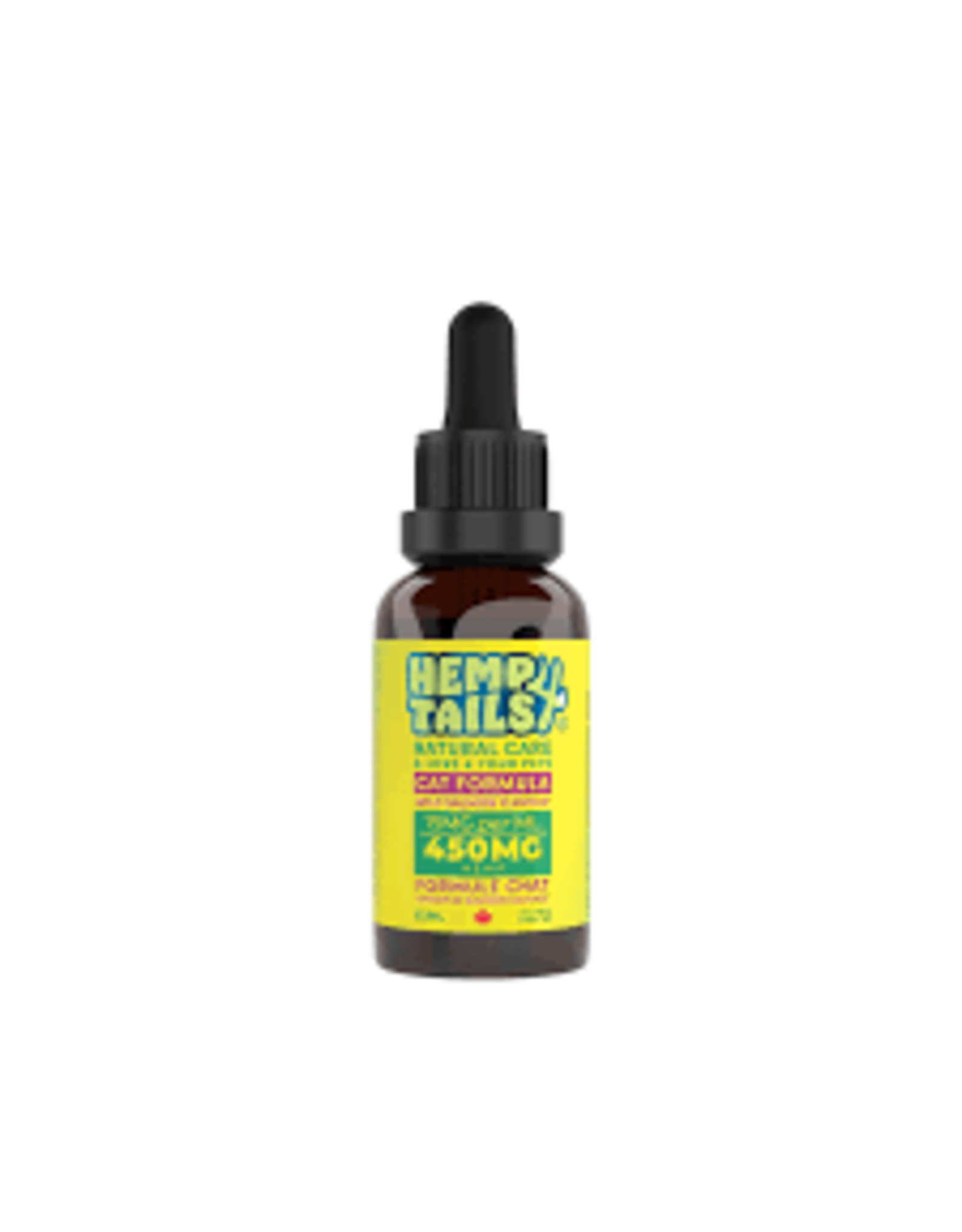 Hemp 4 Tails Hemp 4 Tails Huile chanvre Saumon (Chat) (450mg) 30ML