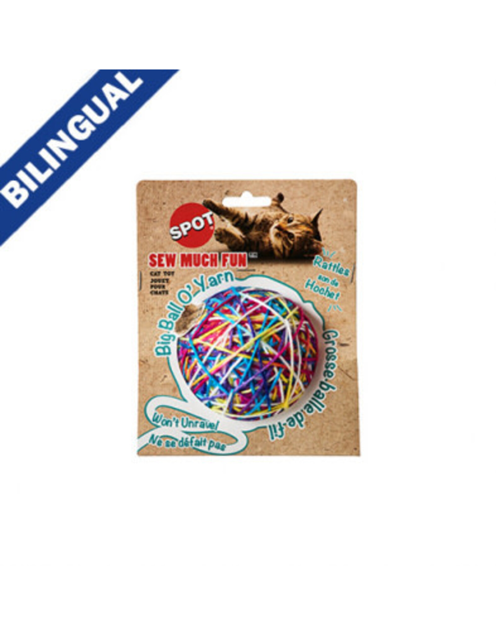 ethical products Spot balle de fil 3.5'' (Chat)