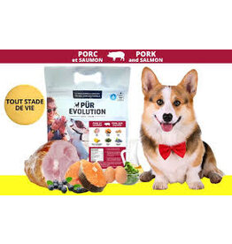 Purevolution *DISC* Pürevolution échantillon Porc & Saumon 143g.