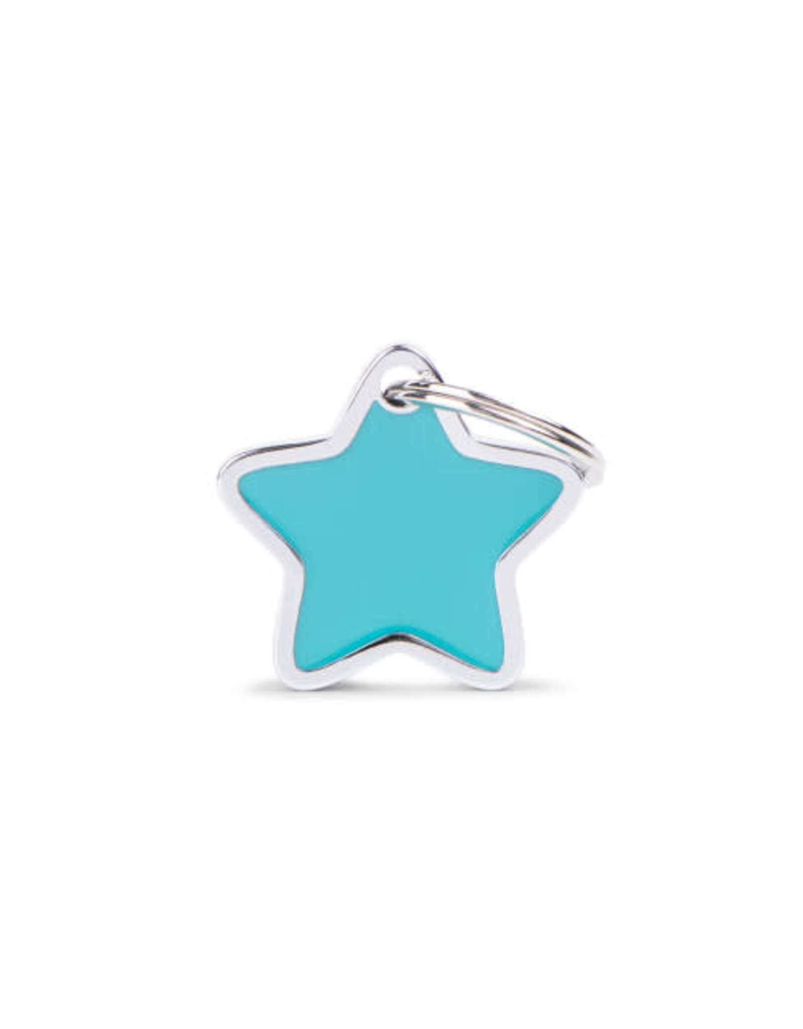 MyFamily MyFamily Médaille Charm Étoile bleue S