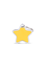 MyFamily MyFamily Médaille Charm Étoile jaune S