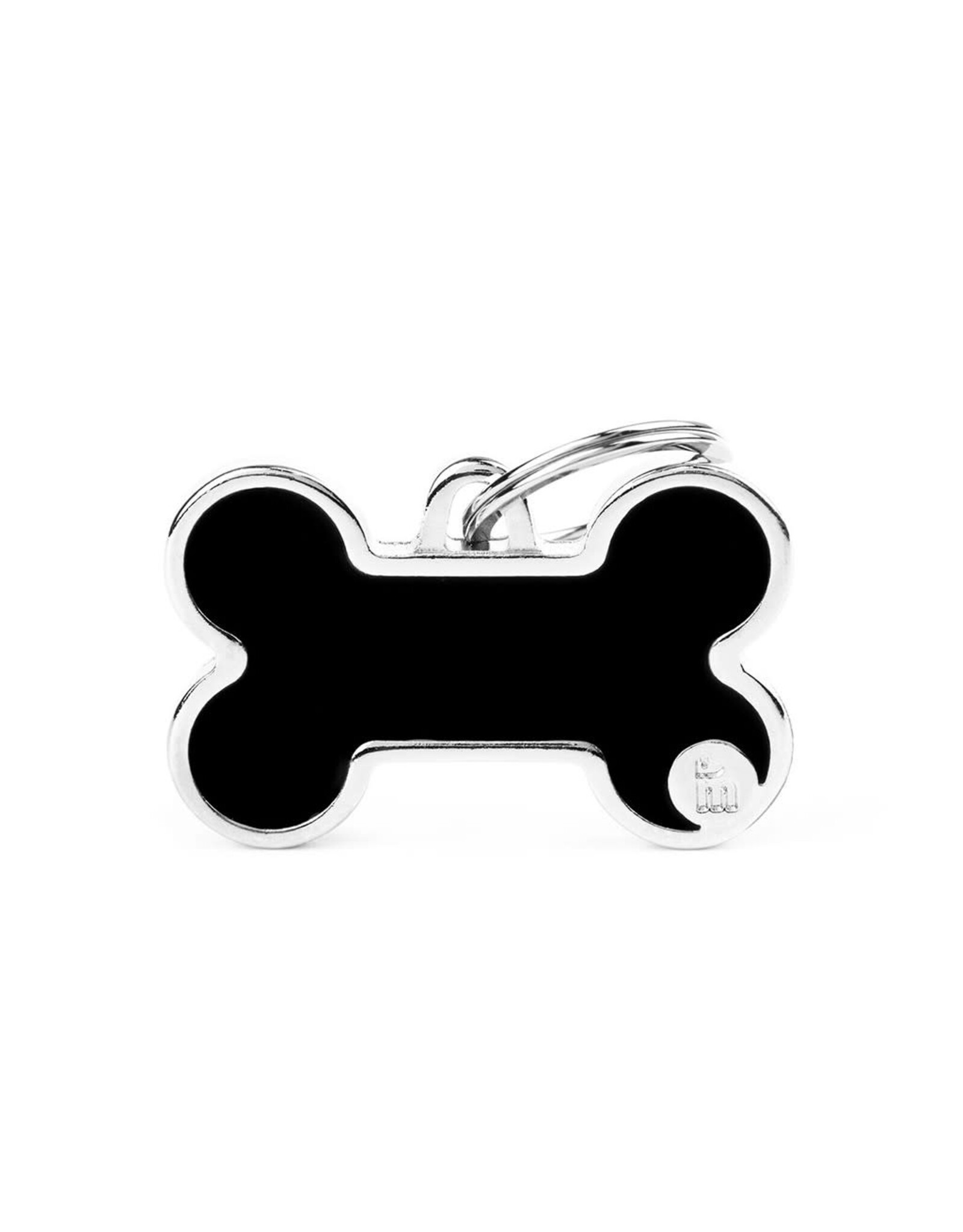 MyFamily MyFamily Médaille Basic Handmade Satin os noir S