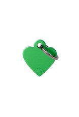 MyFamily MyFamily Médaille Basic Aluminium Coeur vert S