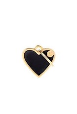 MyFamily MyFamily Médaille Basic Handmade Satin coeur noir