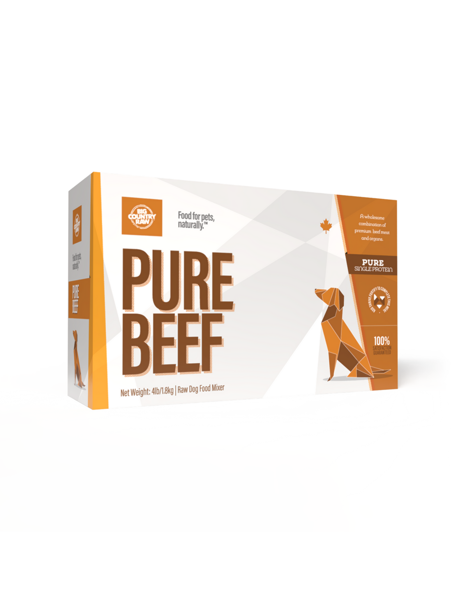 Big Country Raw Big Country Raw Pure Boeuf 4x1lb