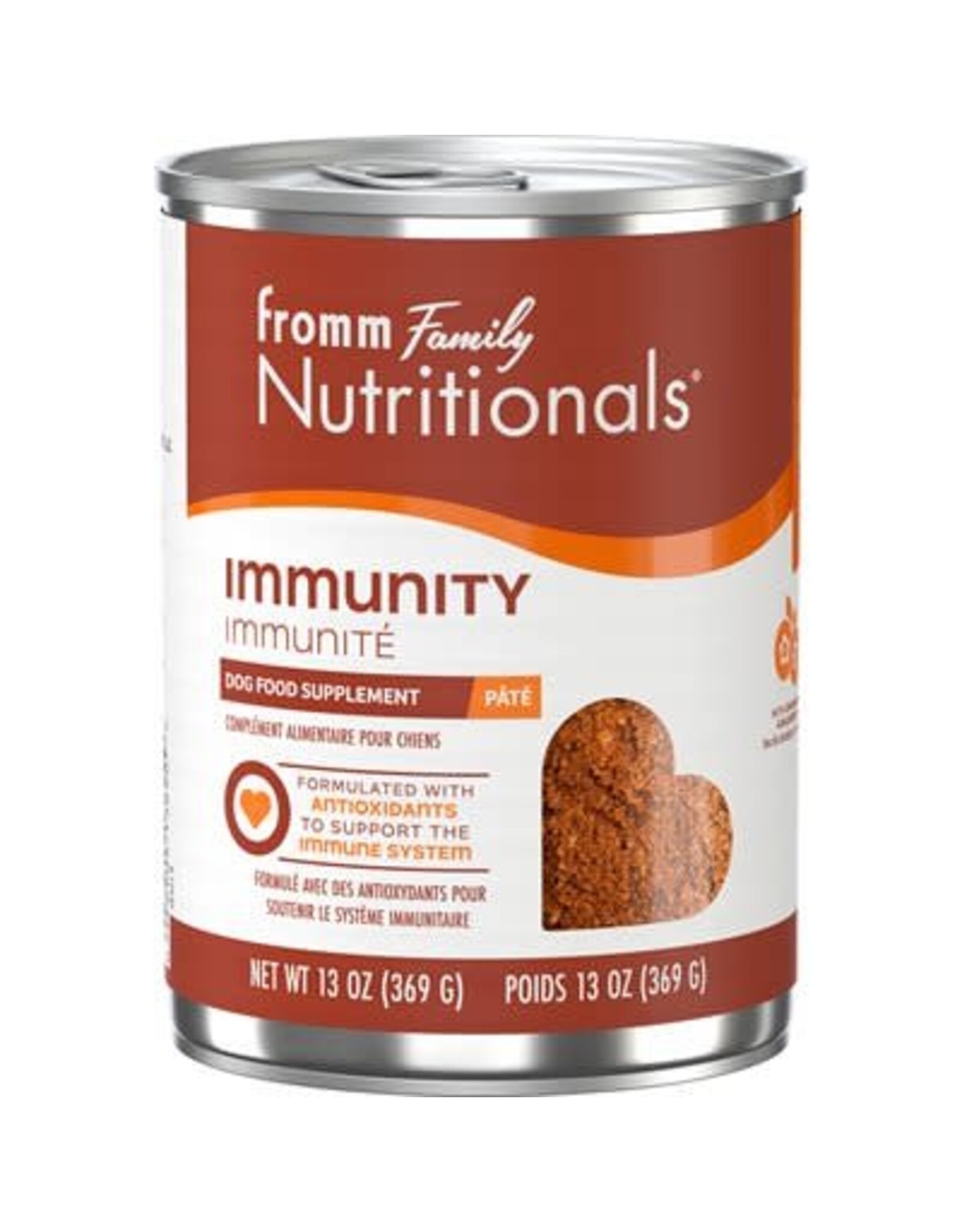 Fromm Fromm Nutritionnel Pâté Immunitaire 13oz