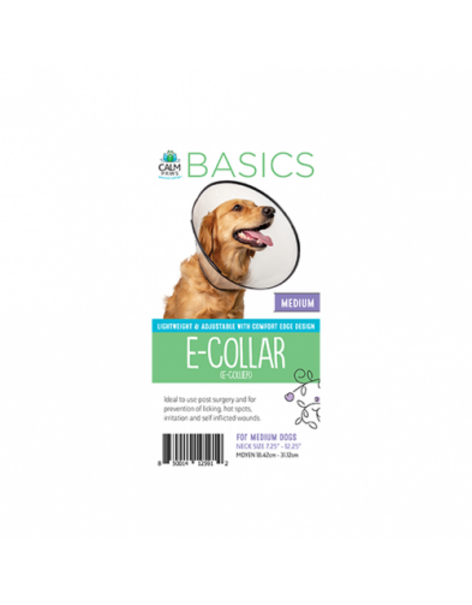 Acorn Pet Products *DISC* Acorn Collier Elisabethain Calm Paws M