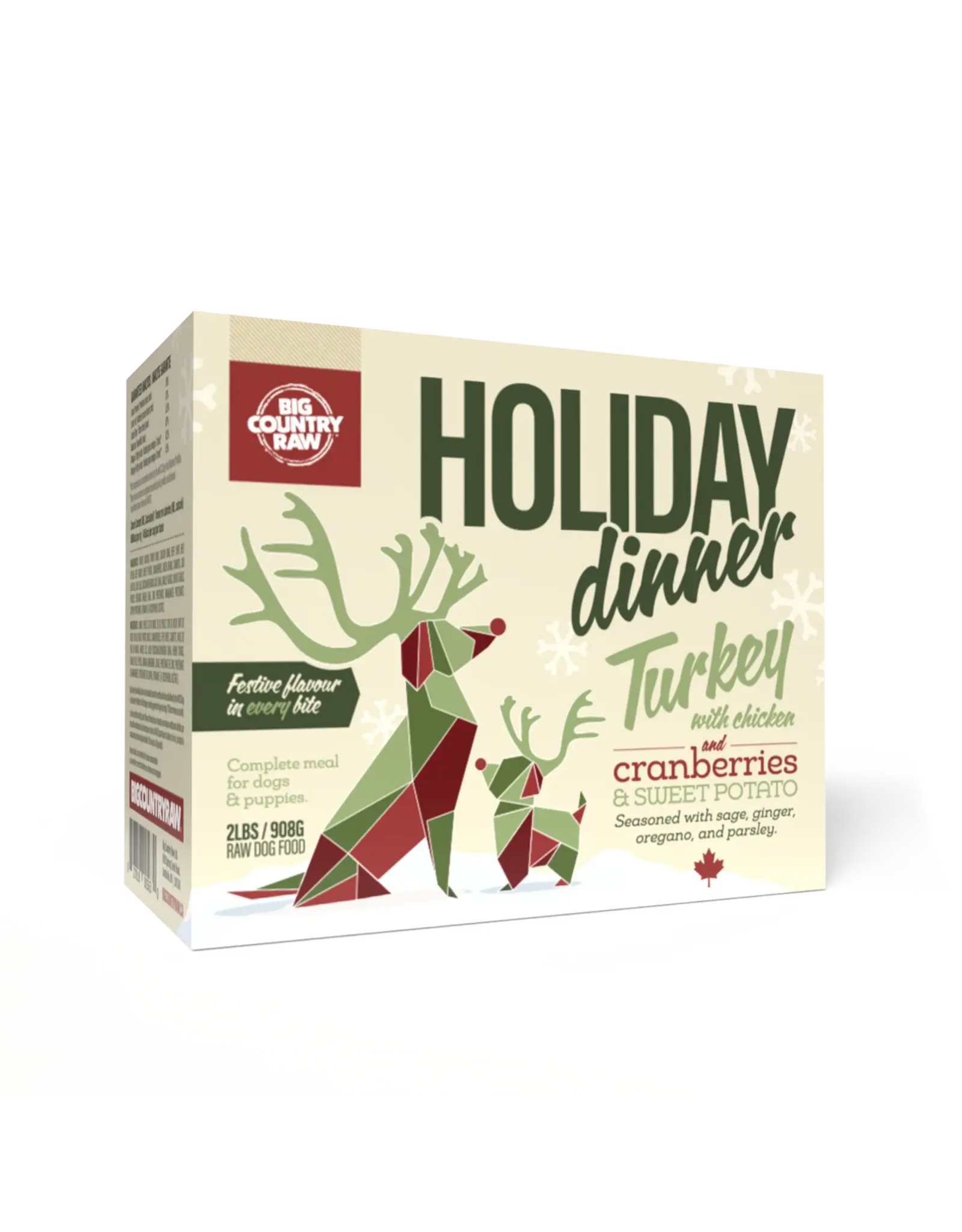Big Country Raw Big Country Raw Dinner Des Fetes  2lbs