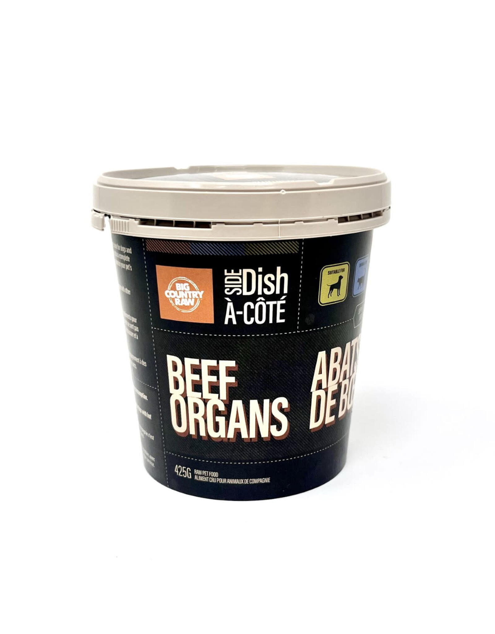 Big Country Raw *DISC* Big Country Raw Mélange d'organes de Boeuf 425g