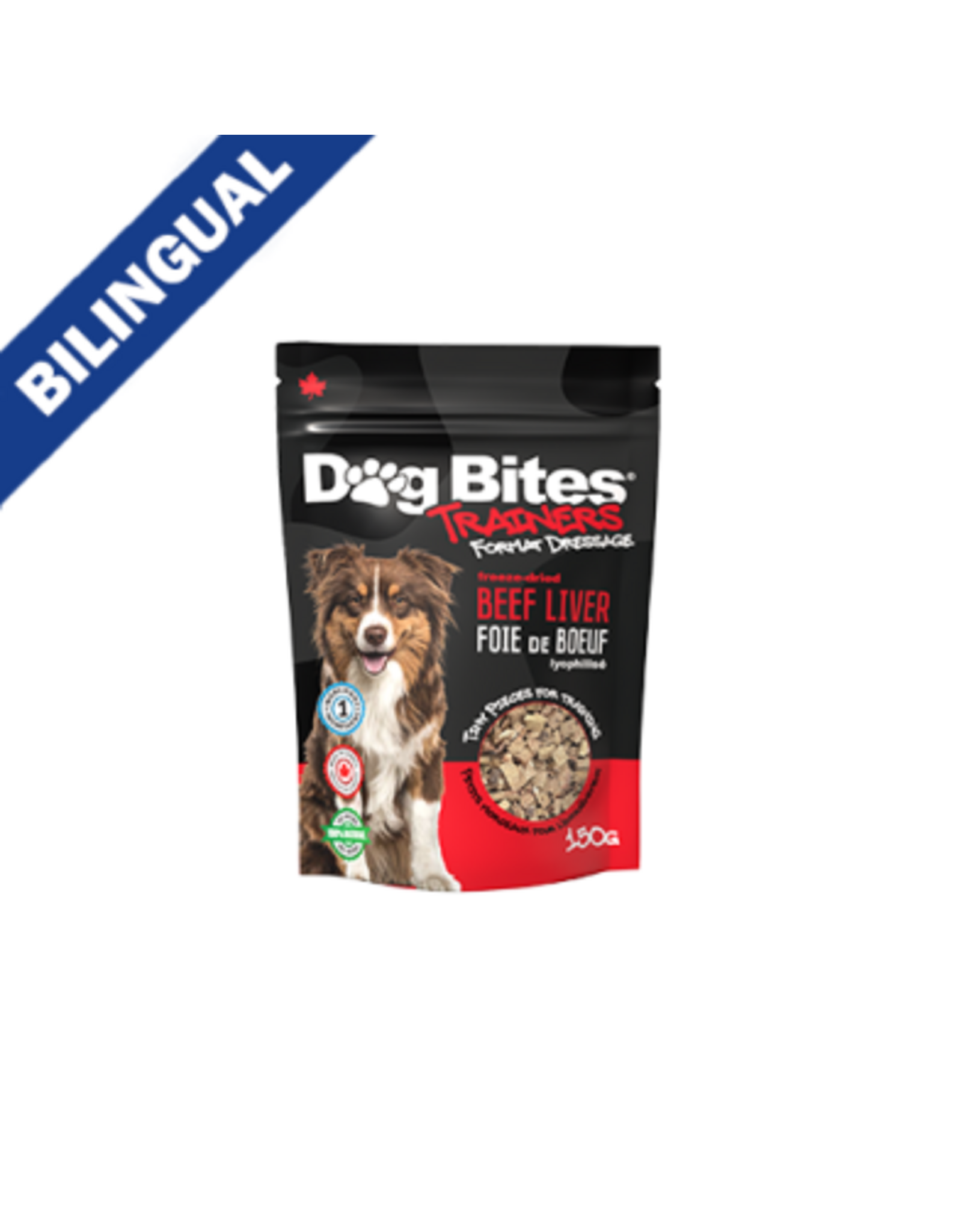 Dog Bites Dog Bites Gâteries D'entrainement Foie Boeuf 150 g