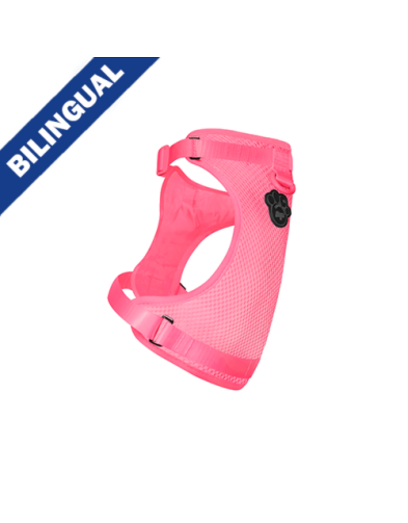 canada pooch Canada Pooch harnais rose neon S