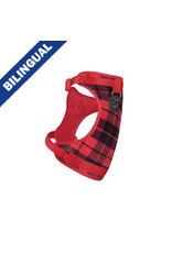 canada pooch Canada Pooch harnais Carotté rouge  L