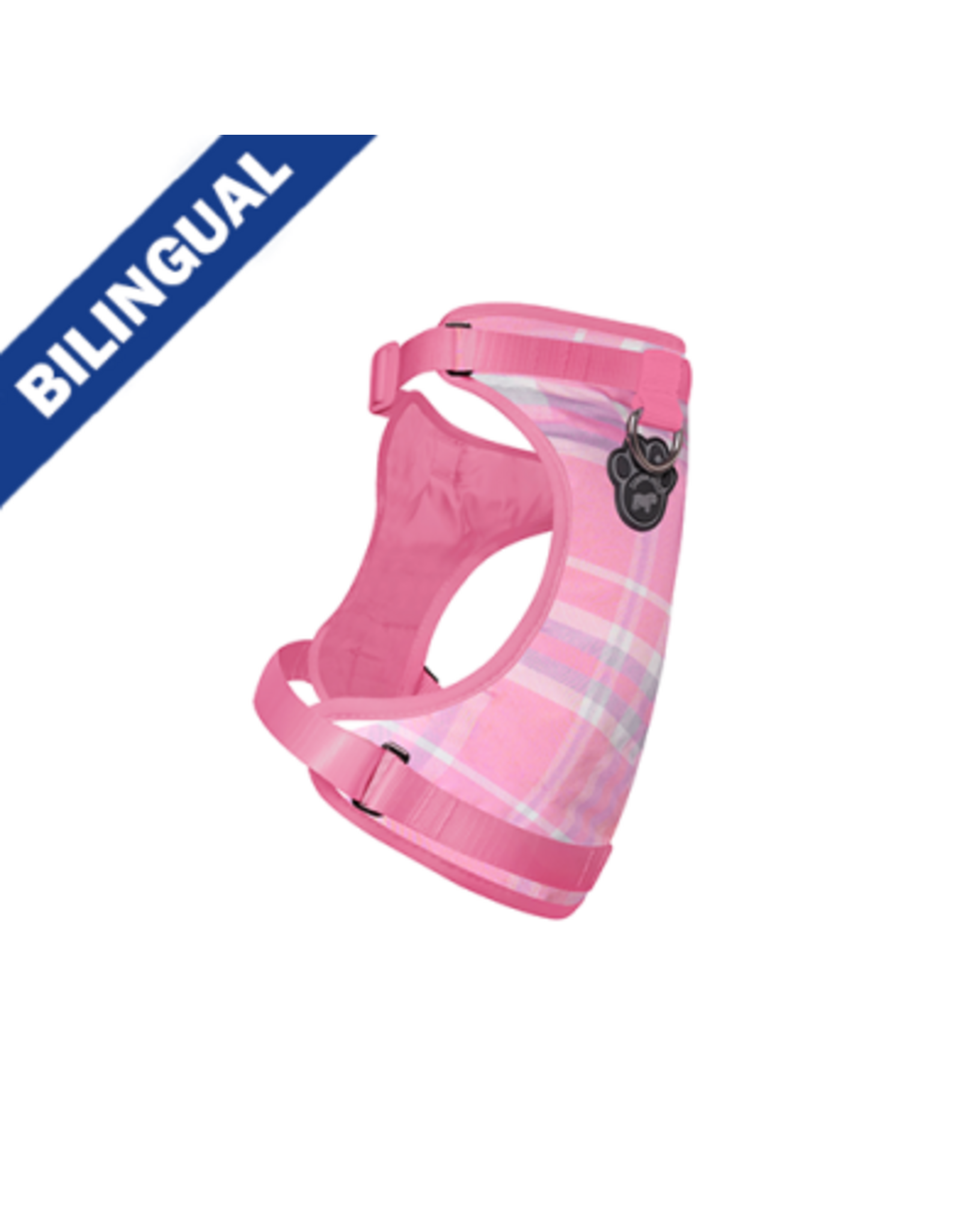 canada pooch Canada Pooch harnais Carroté rose lavande  M