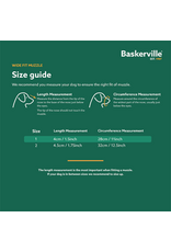 the company of animals Muselière Baskerville Nez large Gr 1