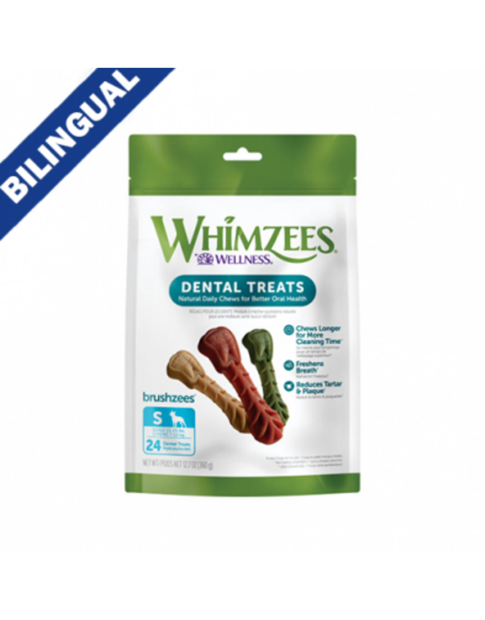 paragon pet products Whimzees brosses à dent S (24)