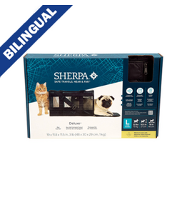 quaker pet group Sherpa sac de transport noir L 22lbs