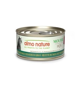 almo Almo Nature HQS Mousse Thon & Patates douces en sauce 70g