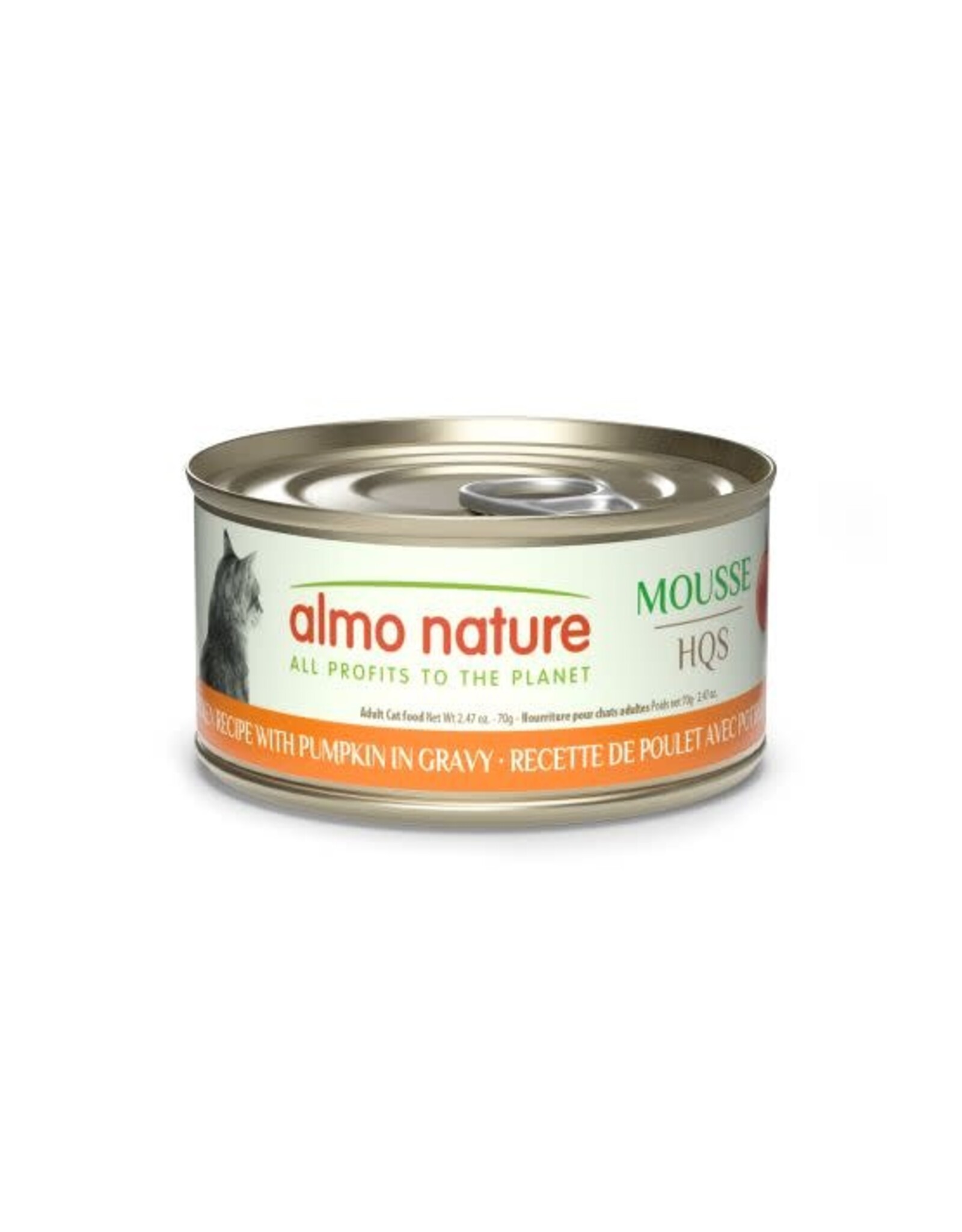 almo Almo Nature HQS Mousse Poulet & Potiron en sauce 70g