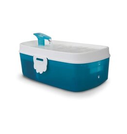 H2O H2O Zen fontaine Chat Blanc et Bleu 2.5L