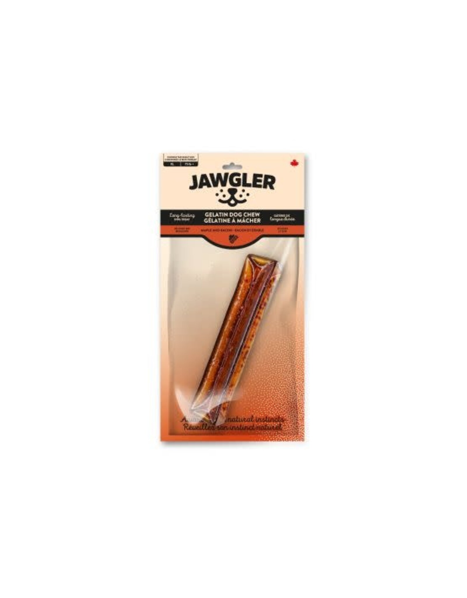 Dentler Jawgler Gélatine à mâcher Bacon & Érable T-Grand